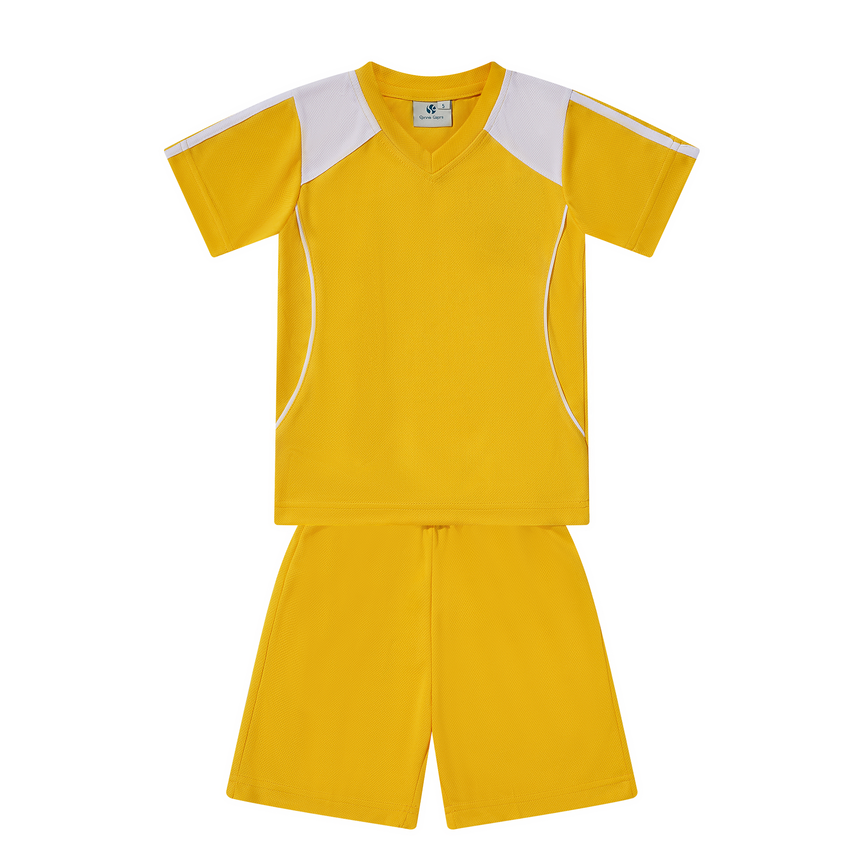 V- Neck Jersey With Shorts