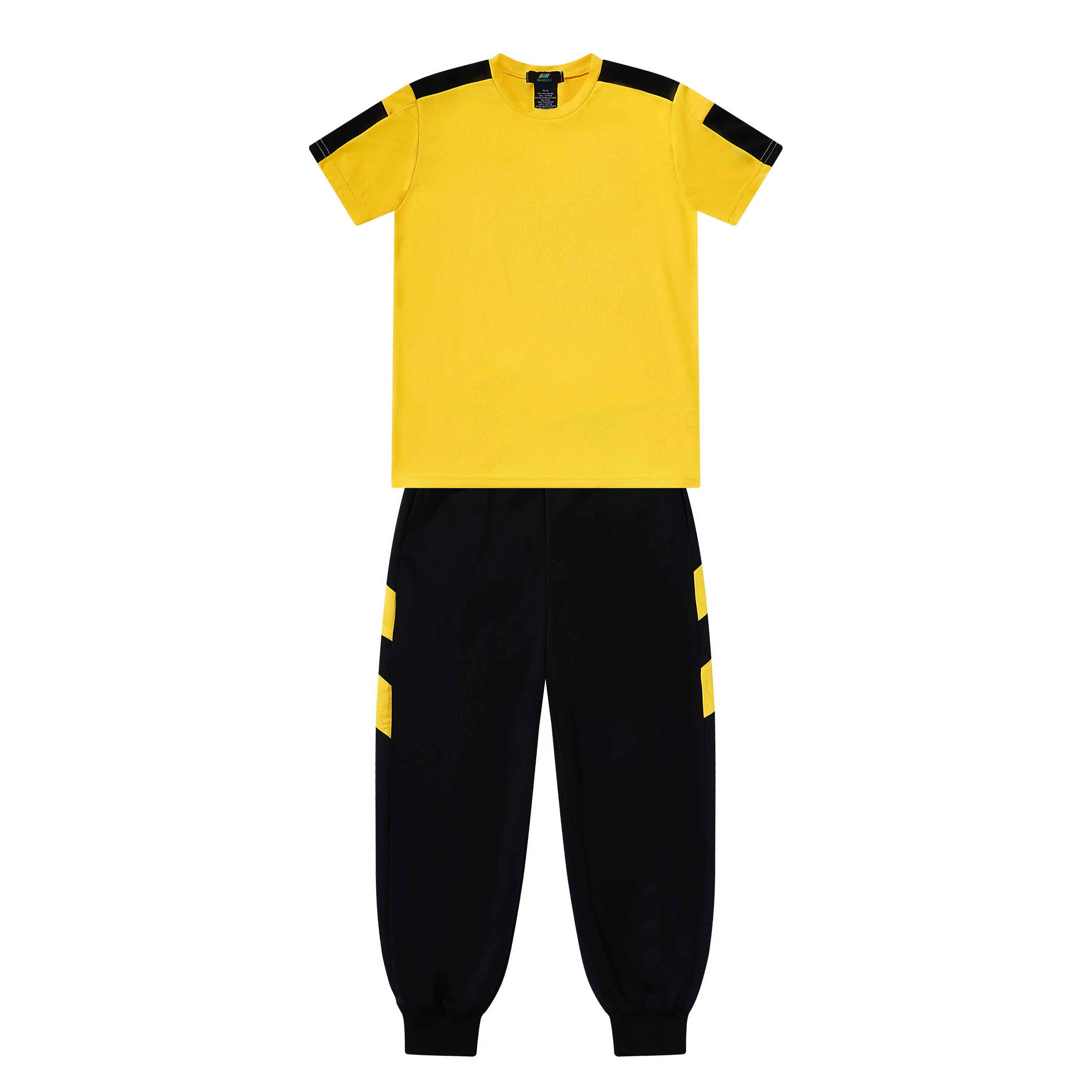 Round Neck Jersey With Jogging