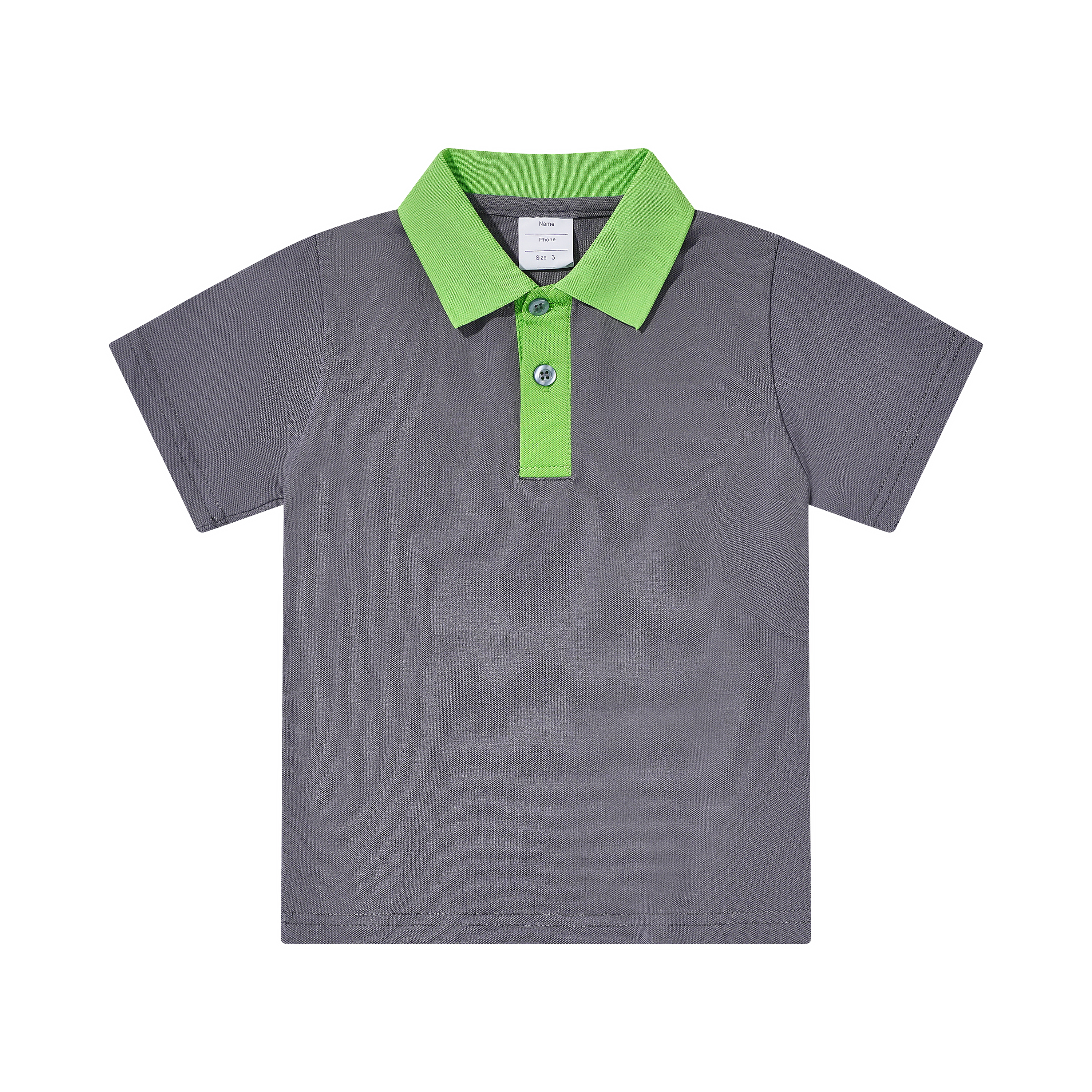 Green Contrast Polo Shirt