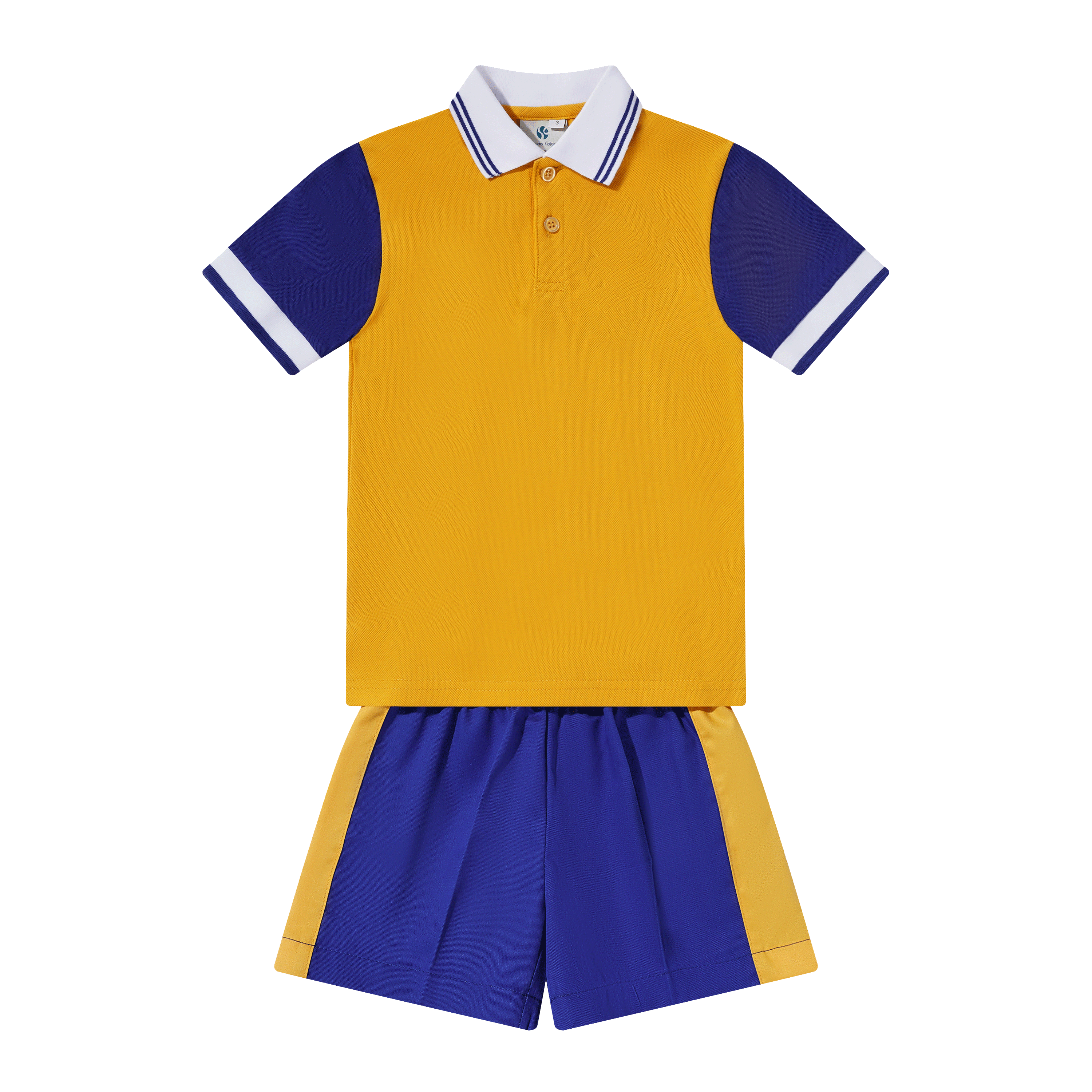 Polo T-shirt With PE Shorts