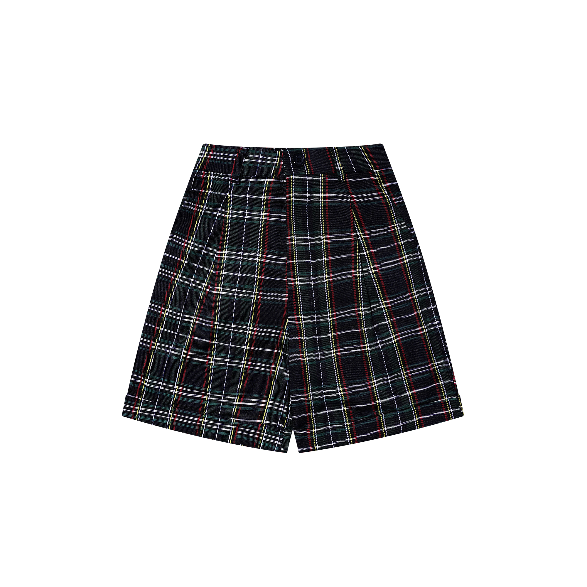 Boys Checkered Shorts With Elastic Back